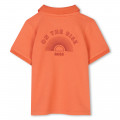 Short-sleeved polo shirt BOSS for BOY