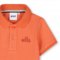 Short-sleeved polo shirt BOSS for BOY