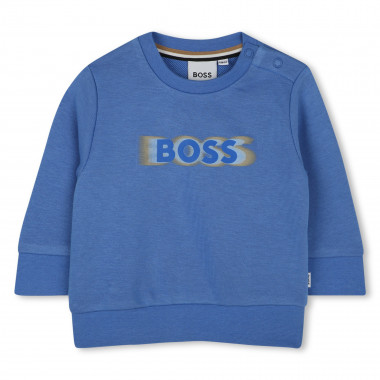Sweat-shirt en molleton BOSS pour GARCON