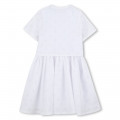 Robe à manches courtes BOSS pour FILLE