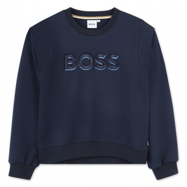Sweat-shirt brodé BOSS pour FILLE