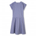 Short-sleeved zipped dress BOSS for GIRL