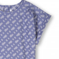 Short-sleeved zipped dress BOSS for GIRL