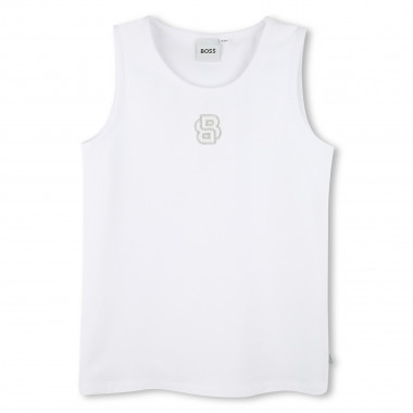 Embroidered vest top BOSS for GIRL