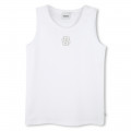 Embroidered vest top BOSS for GIRL