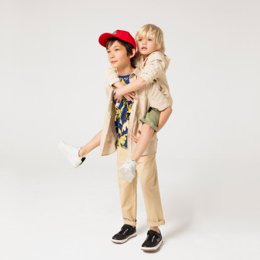 Baskets avec lacets élastiqués BOSS pour GARCON
