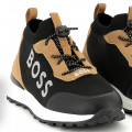 Baskets avec lacets élastiqués BOSS pour GARCON