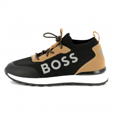Elasticated lace trainers BOSS for BOY
