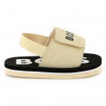 Hook-and-loop flip-flops BOSS for BOY