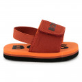 Hook-and-loop flip-flops BOSS for BOY