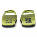 Hook-and-loop flip-flops BOSS for BOY