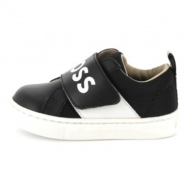 Deportivas de piel y velcro BOSS para NIÑO