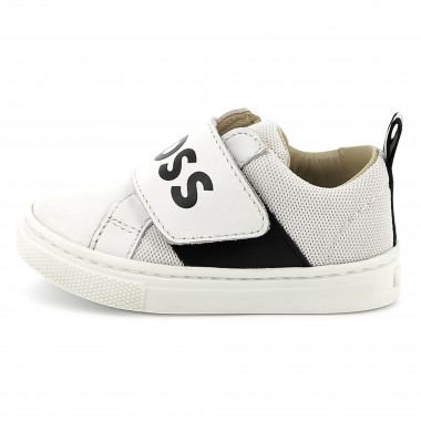 Ledersneaker mit Klettriemen BOSS Für JUNGE