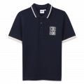 Polohemd mit Detail BOSS Für JUNGE