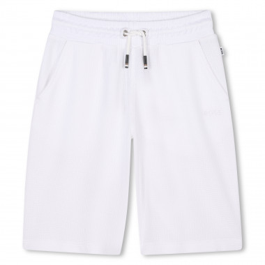 Short de jogging gaufré BOSS pour GARCON