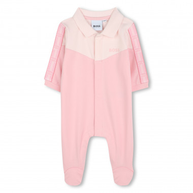 Pyjama à découpes et col polo BOSS pour FILLE