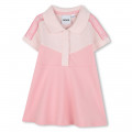 Robe polo avec découpes BOSS pour FILLE