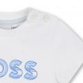 T-shirt with logo print BOSS for BOY