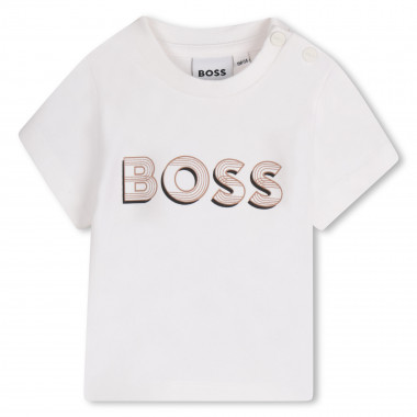 T-Shirt mit gedrucktem Logo BOSS Für JUNGE