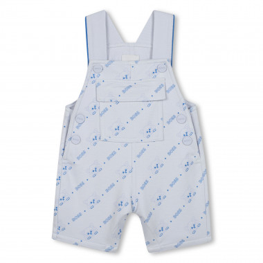 Salopette-short imprimé panda BOSS pour GARCON