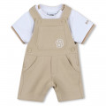 T-shirt and romper set BOSS for BOY