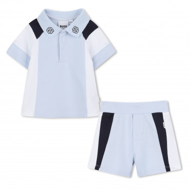 Ensemble polo et short BOSS pour GARCON