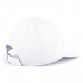 Cotton hook-and-loop cap BOSS for BOY