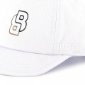 Cotton hook-and-loop cap BOSS for BOY
