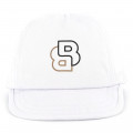Cotton hook-and-loop cap BOSS for BOY