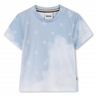 T-shirt manches courtes coton BOSS pour GARCON