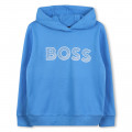 Sweat-shirt à capuche BOSS pour GARCON