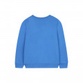 Printed Fleece Sweatshirt BOSS for BOY