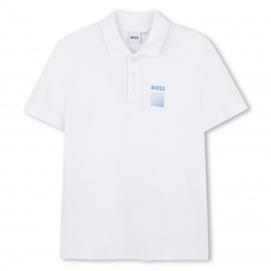 Polo à manches courtes BOSS pour GARCON