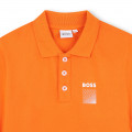 Polo à manches courtes BOSS pour GARCON