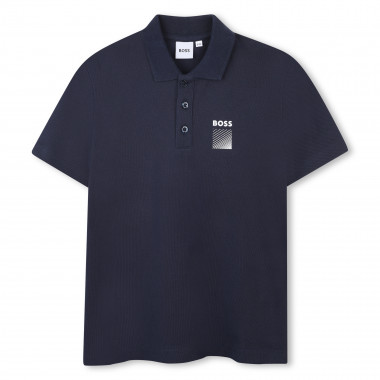 Polo à manches courtes BOSS pour GARCON