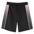 Short de jogging multicolore BOSS pour GARCON