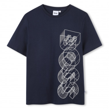TEE-SHIRT MANCHES COURTES BOSS pour GARCON
