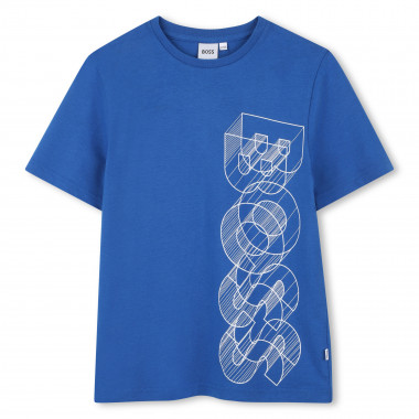 TEE-SHIRT MANCHES COURTES BOSS pour GARCON