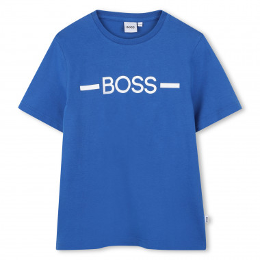 TEE-SHIRT MANCHES COURTES BOSS pour GARCON