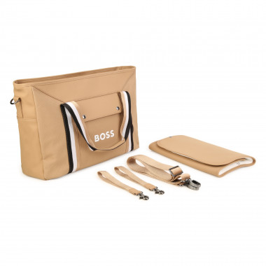 Coated canvas changing bag BOSS for UNISEX