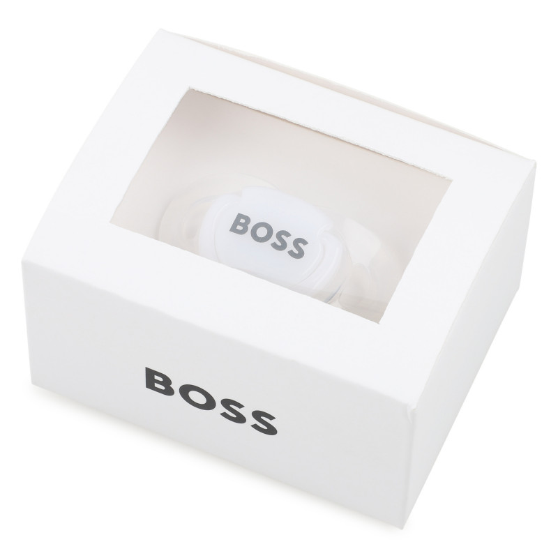 BOSS Tetine b b blanc Kids around