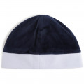 Velvet hat for newborn baby BOSS for BOY