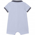 Combinaison short col polo BOSS pour GARCON