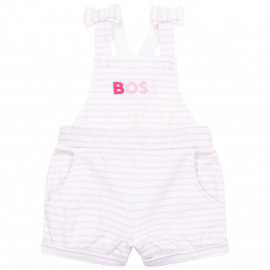 Short striped dungarees  for 