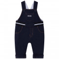 Lined twill dungarees BOSS for BOY