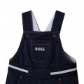 Lined twill dungarees BOSS for BOY