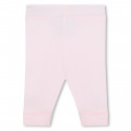 Stretch cotton leggings BOSS for GIRL