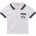 Polo manches courtes BOSS pour GARCON