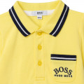 Short-sleeved polo shirt BOSS for BOY