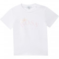 T-SHIRT KORTE MOUWEN BOSS Voor